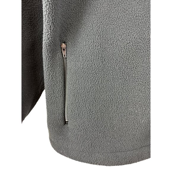 State Line Tack Women's Fleece Jacket Black Full Zip Equestrian Horse Large USA - Picture 4 of 9